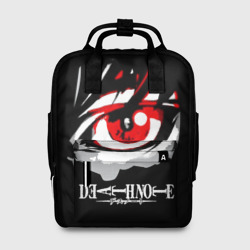 Женский рюкзак 3D Тетрадь смерти - глаз Ягами
