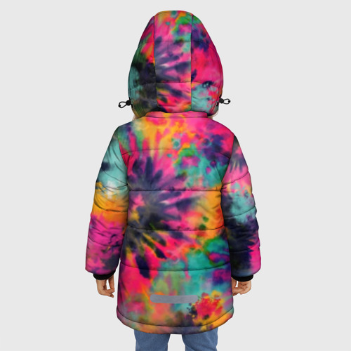 Зимняя куртка для девочек 3D Хиппи - фото 4