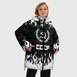 Женская зимняя куртка Oversize СССР - фото 2