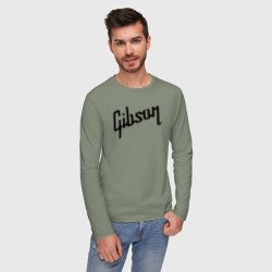 Мужской лонгслив хлопок Gibson - фото 2