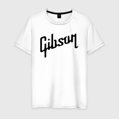Мужская футболка хлопок Gibson, цвет белый