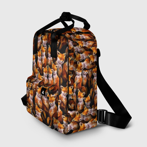 Женский рюкзак 3D Упоротые лисы - фото 2