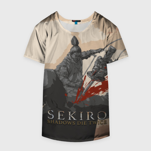 Накидка на куртку 3D SEKIRO SHADOWS DIE TWICE, цвет 3D печать - фото 4