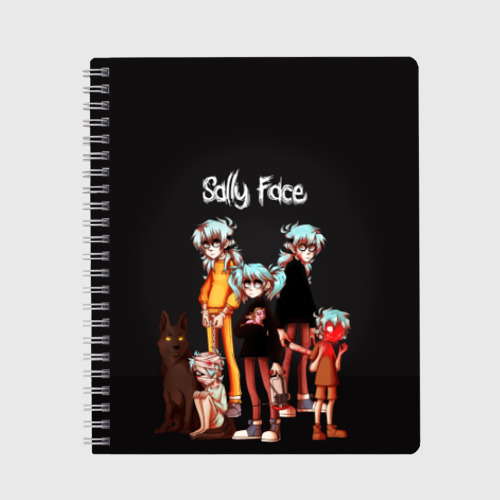 Тетрадь Sally Face, цвет линия