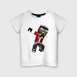 Детская футболка хлопок Dad Minecraft