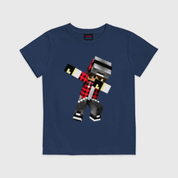 Детская футболка хлопок Dad Minecraft