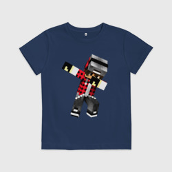 Детская футболка хлопок Dad Minecraft