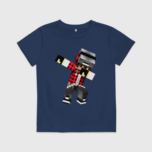 Детская футболка хлопок Dad Minecraft