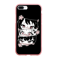 Чехол для iPhone 7Plus/8 Plus матовый Smug ahegao