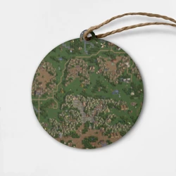 Деревянная игрушка круг HoMM 3