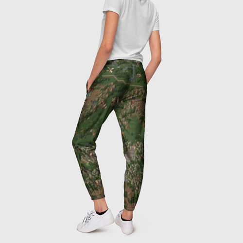 Женские брюки 3D HoMM 3, цвет 3D печать - фото 4