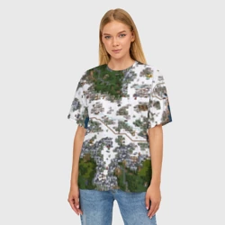 Женская футболка oversize 3D HoMM 3 - фото 2