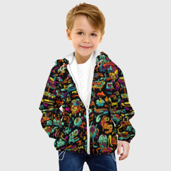 Детская куртка 3D Кислотный Диджей - фото 2
