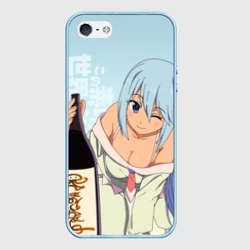 Чехол для iPhone 5/5S матовый KonoSuba бутылка