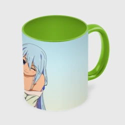 Кружка с полной запечаткой KonoSuba бутылка