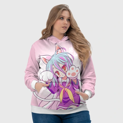 Женская толстовка 3D Аниме лапки - фото 6