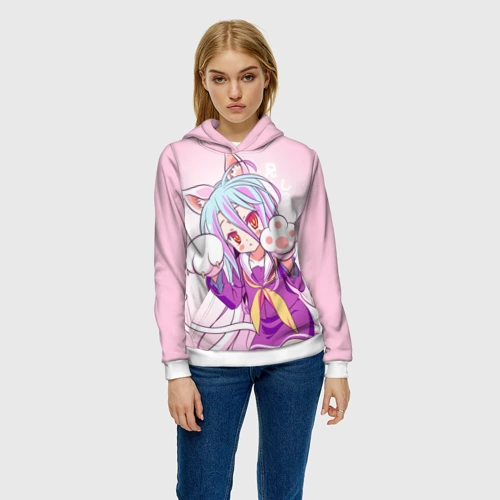 Женская толстовка 3D Аниме лапки - фото 3
