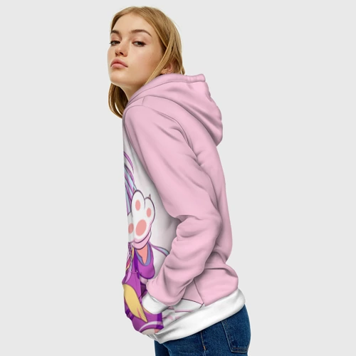 Женская толстовка 3D Аниме лапки - фото 5