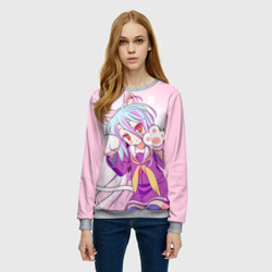 Женский свитшот 3D Аниме лапки - фото 2
