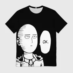 Мужская футболка 3D One Puncn Man ok