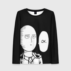 Женский лонгслив 3D One Puncn Man ok