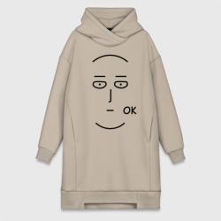 Платье-худи хлопок Saitama ok