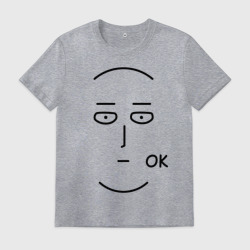 Мужская футболка хлопок Saitama ok