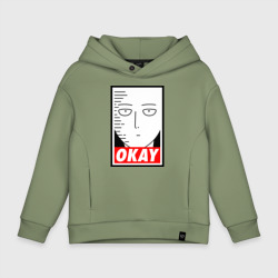 Детское худи Oversize хлопок Okay Saitama