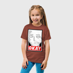 Детская футболка хлопок Okay Saitama - фото 2