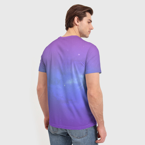 Мужская футболка 3D Exo Galaxy, цвет 3D печать - фото 4