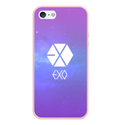 Чехол для iPhone 5/5S матовый Exo Galaxy