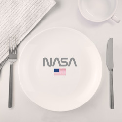 Набор: тарелка + кружка NASA USA - фото 2
