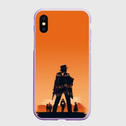 Чехол для iPhone XS Max матовый Назад в будущее