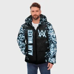 Мужская зимняя куртка 3D Alan Walker - фото 2