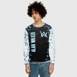 Мужской свитшот 3D Alan Walker - фото 2