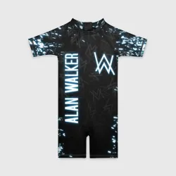 Детский купальный костюм 3D Alan Walker