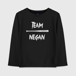 Детский лонгслив хлопок Team Negan