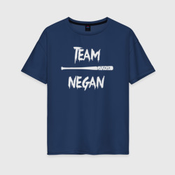 Женская футболка хлопок Oversize Team Negan