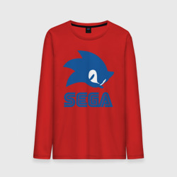 Мужской лонгслив хлопок Sonic Sega