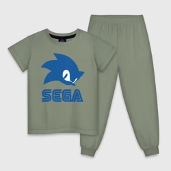 Детская пижама хлопок Sonic Sega