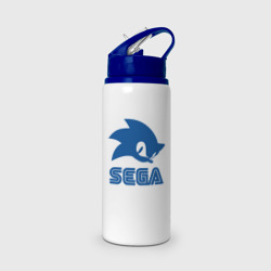 Бутылка для воды с трубочкой Sonic Sega