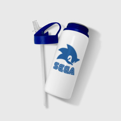 Бутылка для воды с трубочкой Sonic Sega - фото 2