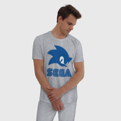 Мужская пижама хлопок Sonic Sega - фото 2