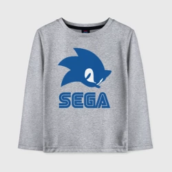 Детский лонгслив хлопок Sonic Sega