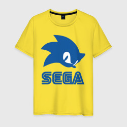 Мужская футболка хлопок Sonic Sega