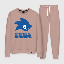 Женский костюм хлопок Sonic Sega