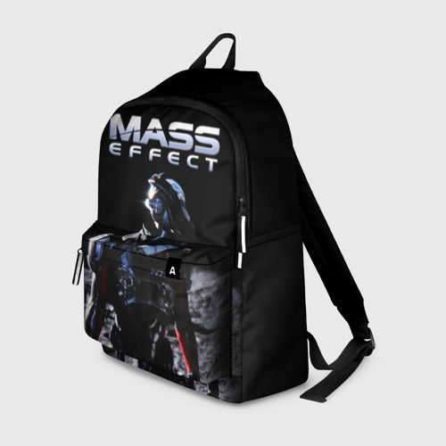 Рюкзак 3D с принтом Mass Effect, вид спереди #2