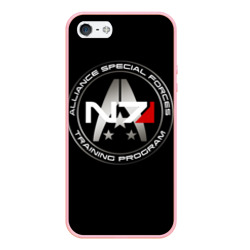 Чехол для iPhone 5/5S матовый Mass Effect