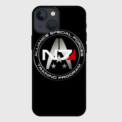 Чехол для iPhone 13 mini Mass Effect