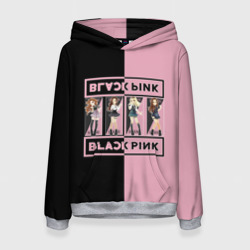 Женская толстовка 3D Blackpink